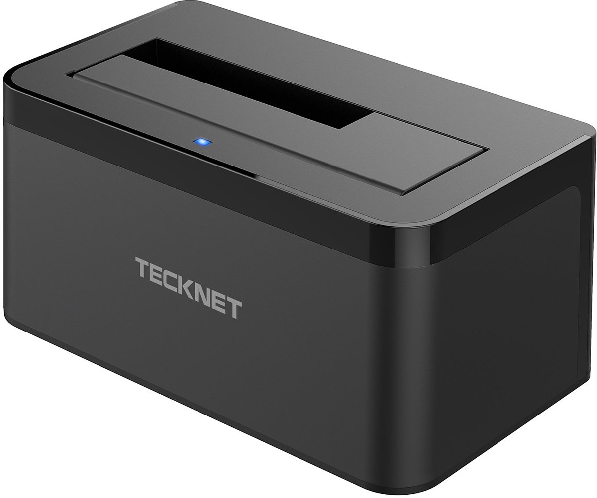 TeckNet USB 3.0 Hard disk Docking Station voor 2.5 Inch & 3.5 Inch SATA (SATA I/II/III) Ondersteunt 8TB & UASP | Tool-vrije installatie